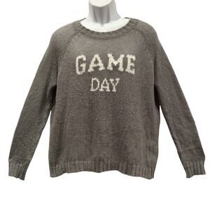 Wooden Ships by Paola Buendia GAME DAY Mohair Sweater Size Small/Medium